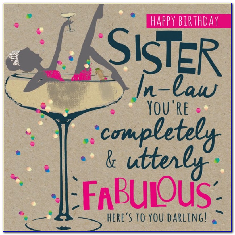 Birthday Wishes For Sister In Law Images