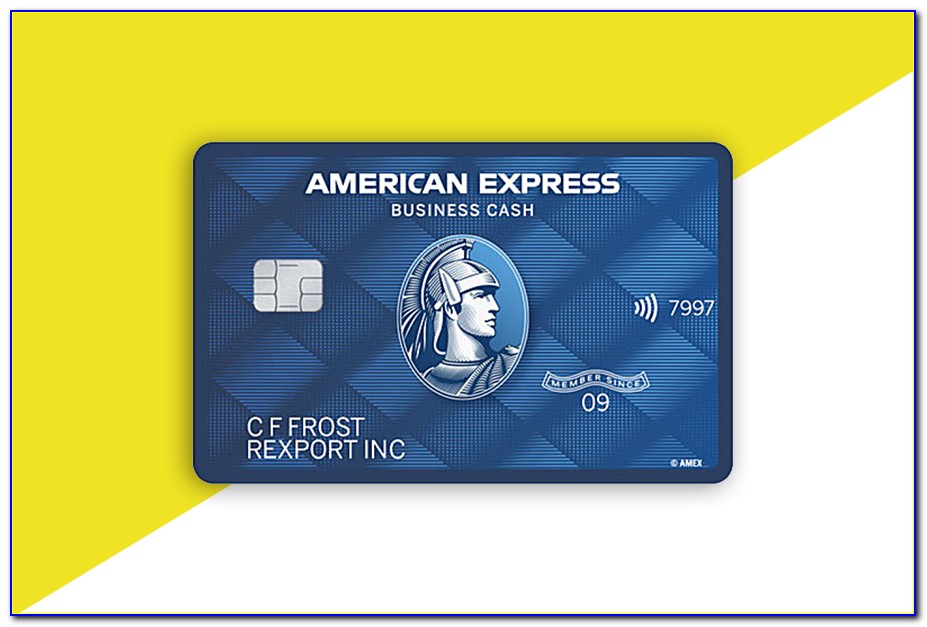 Blue Business Card American Express