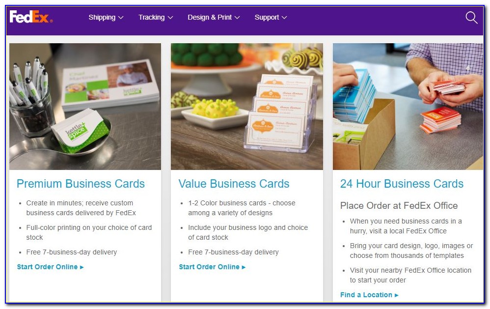 Business Cards Fedex Same Day