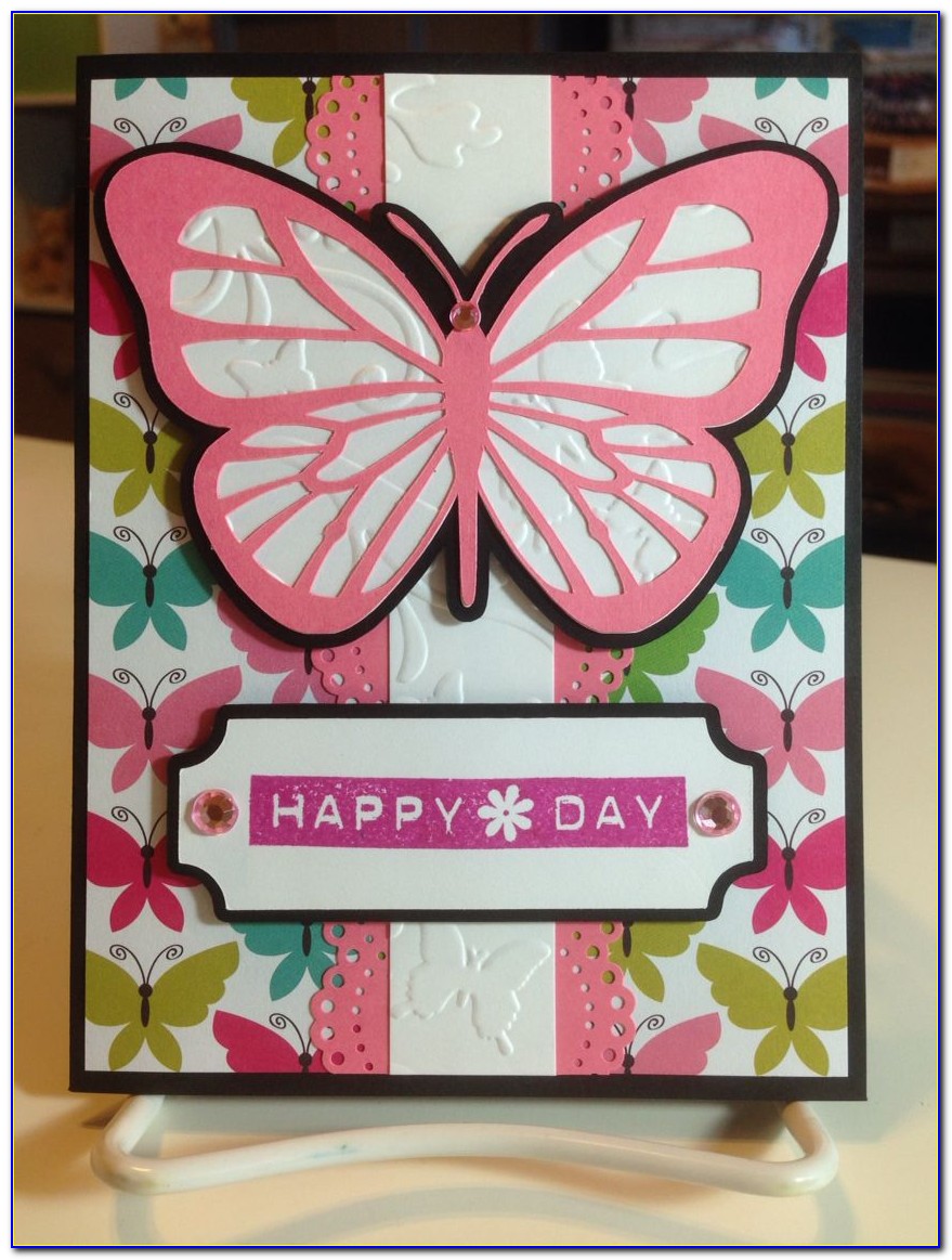 Butterfly Birthday Card Diy
