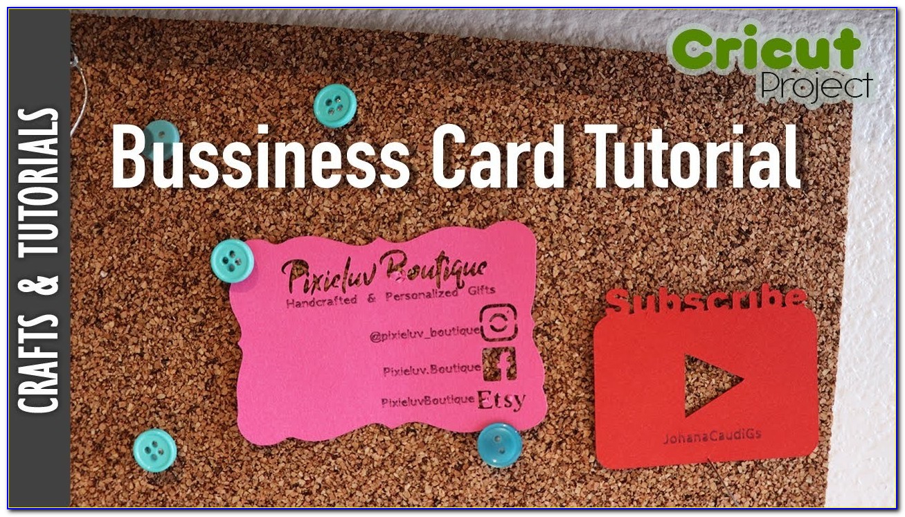 Can You Make Business Cards On Cricut