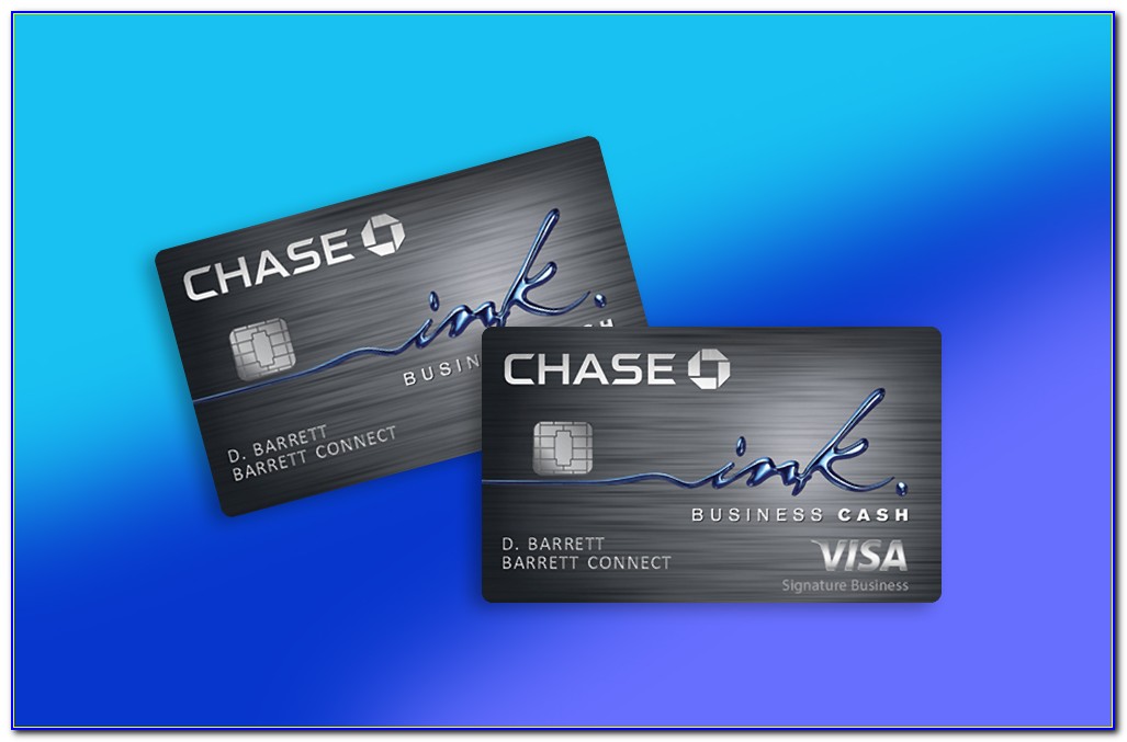 Chase Ink Business Card Contact
