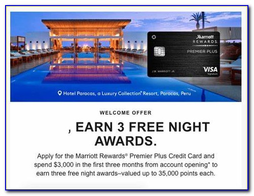 Chase Marriott Card Free Night