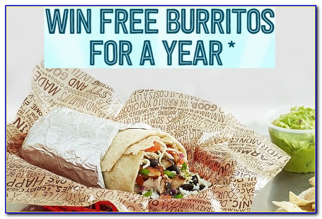 Chipotle Free Burrito With Gift Card Purchase