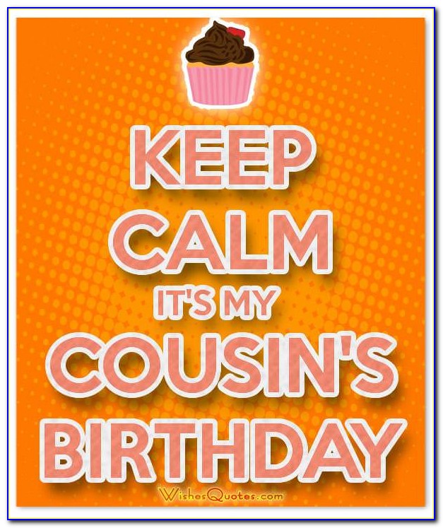 Cousin Birthday Card Messages