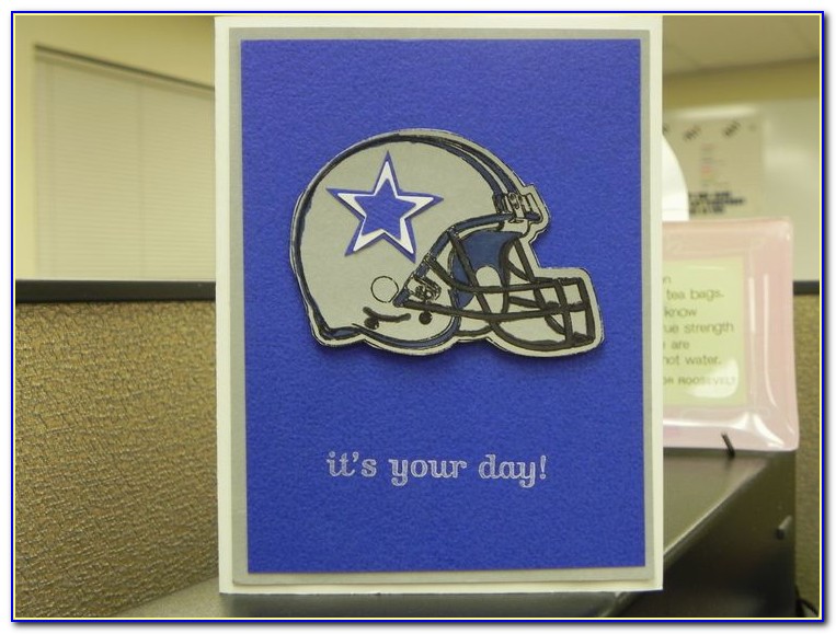 Dallas Cowboys Cheerleaders Birthday Card