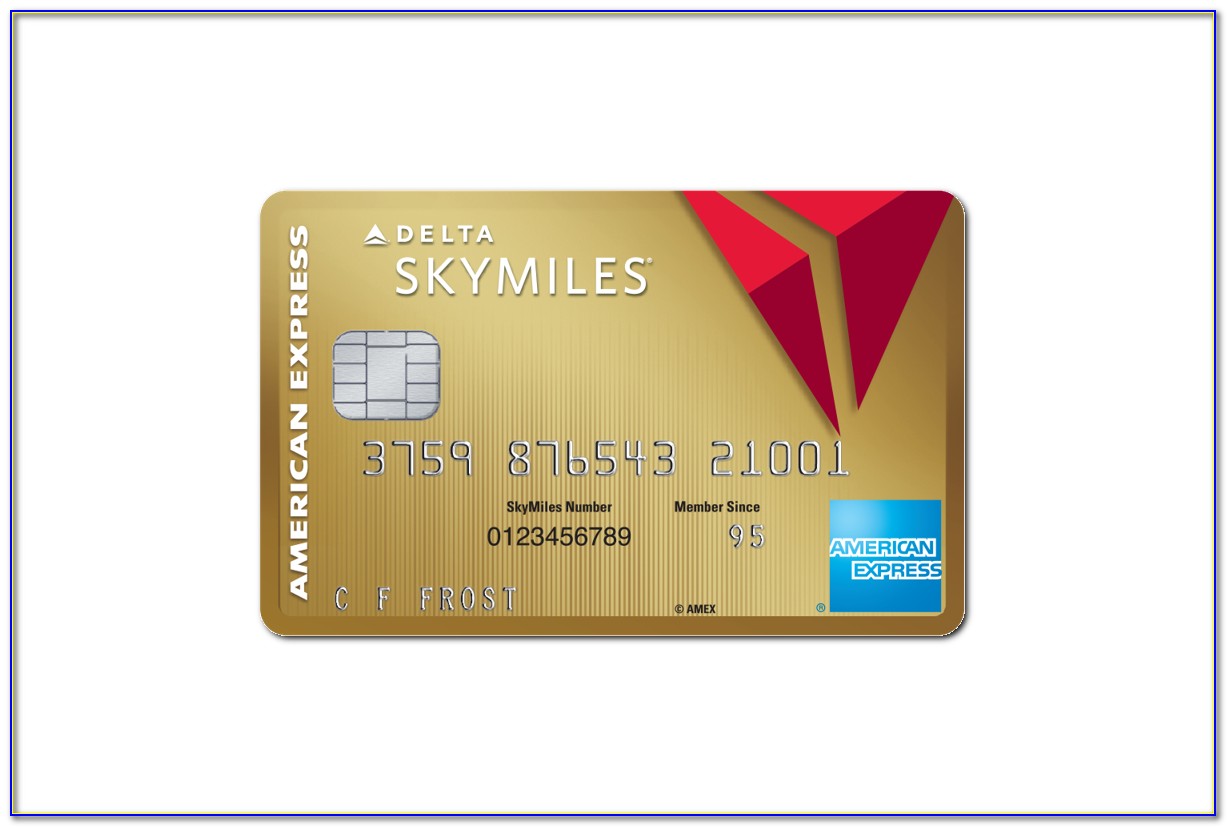 Delta Airlines Business Card