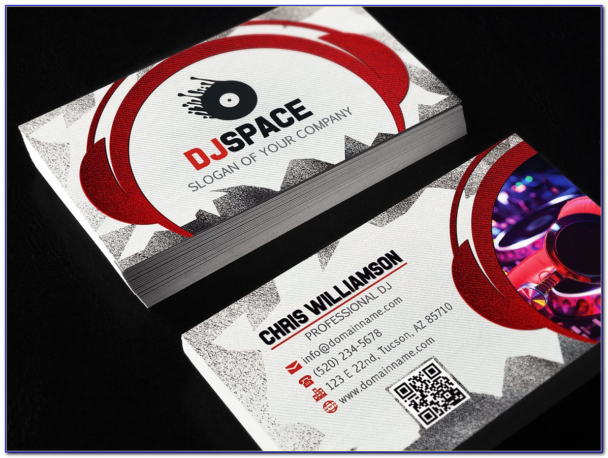 Dj Business Cards Templates Free Download