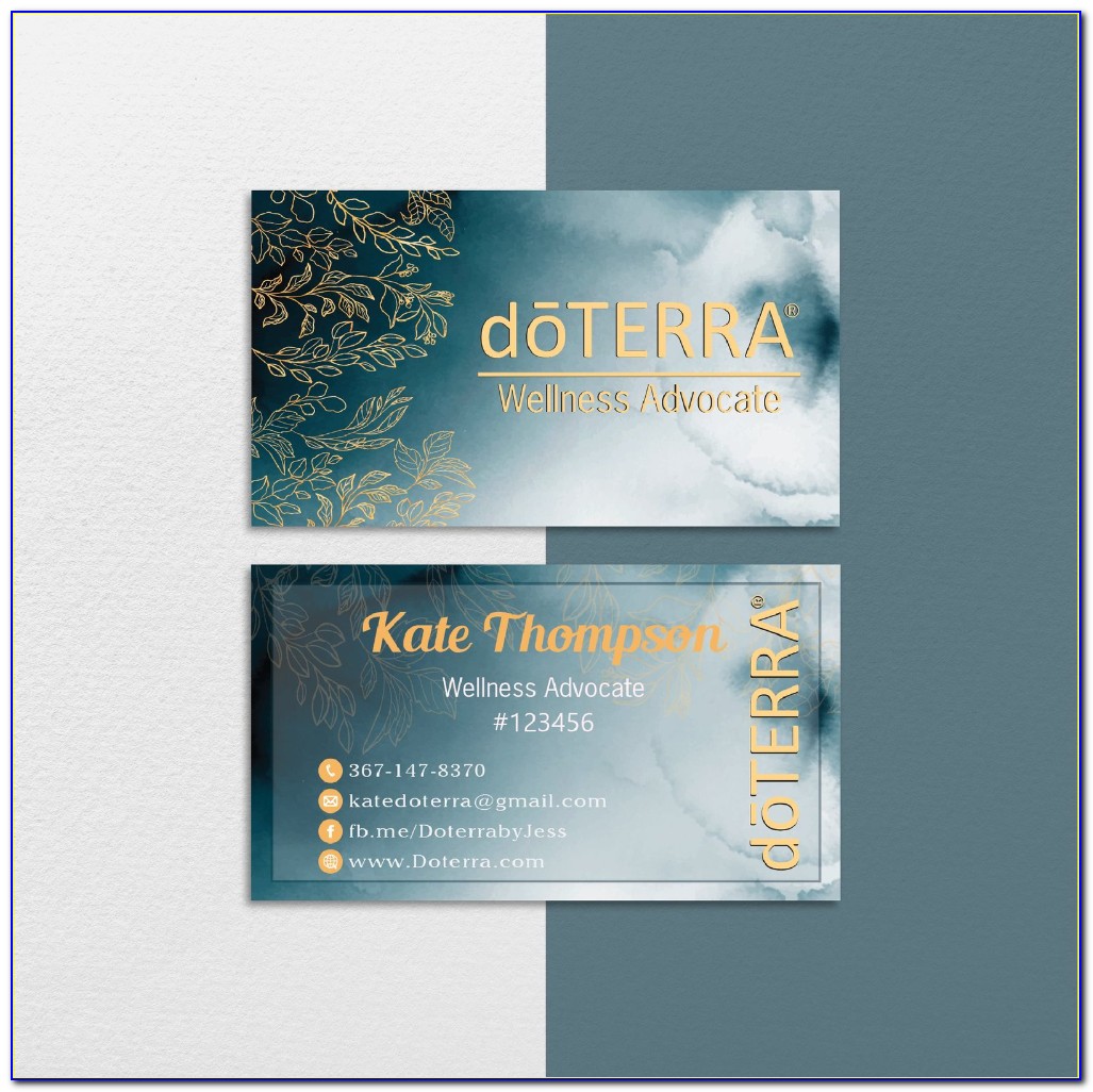 Doterra Business Cards Moo