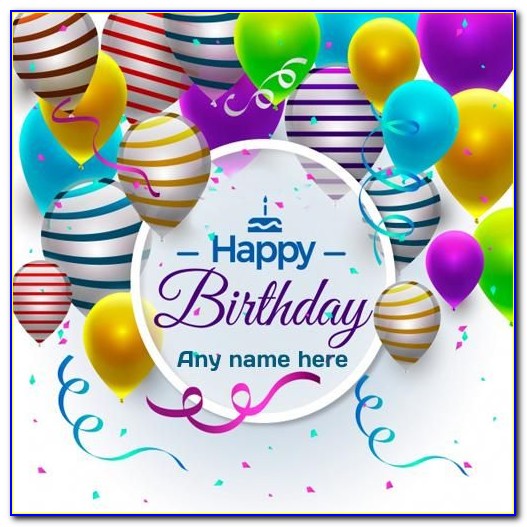 Download Birthday Cards With Name