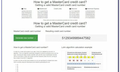 Fake Credit Cards For Free Trials With Cvv