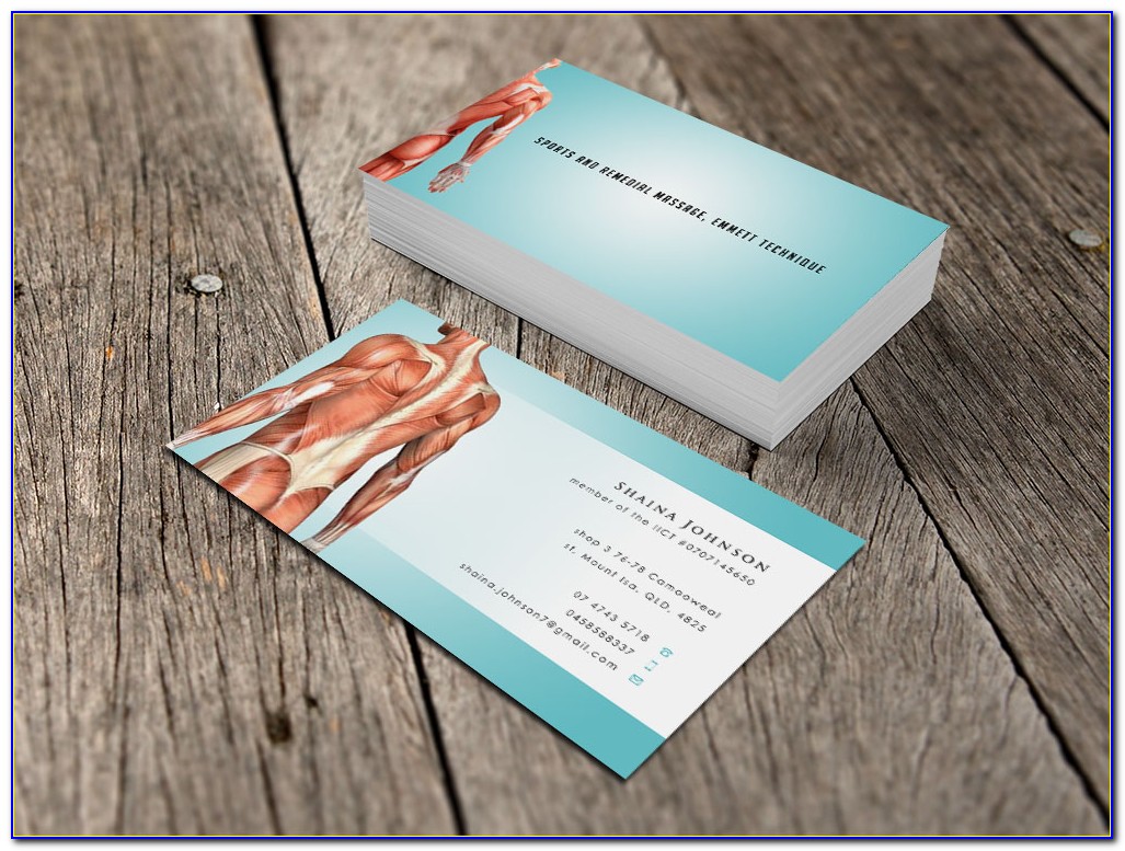 Foot Reflexology Business Cards