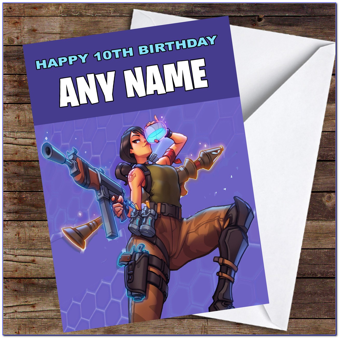 Fortnite Birthday Card Printable