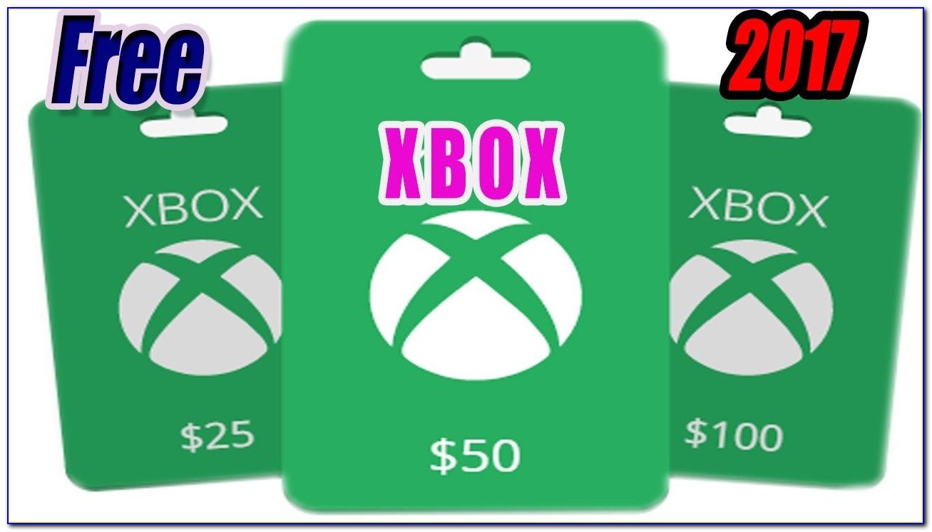 Free 25 Dollar Xbox Card Codes 2019