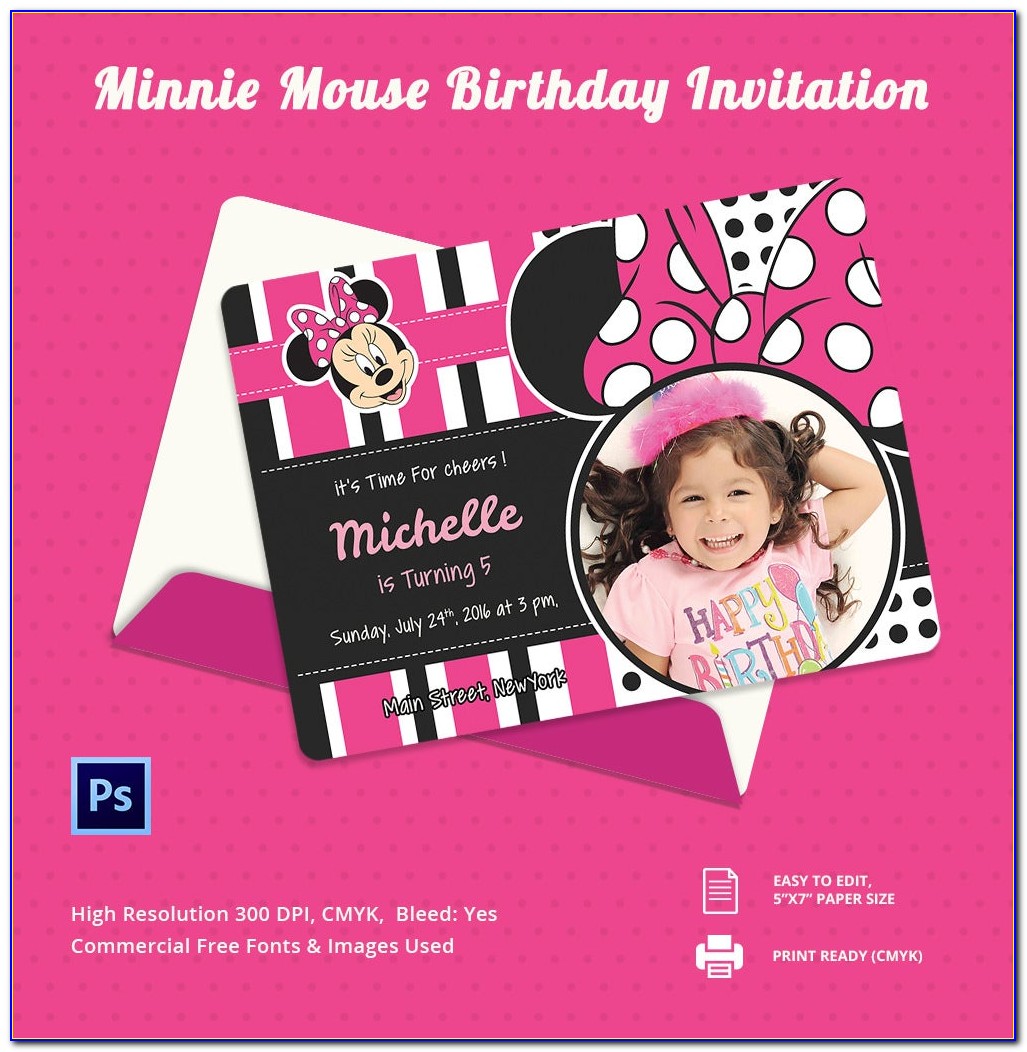 Free Birthday Invitation Card With Name And Photo