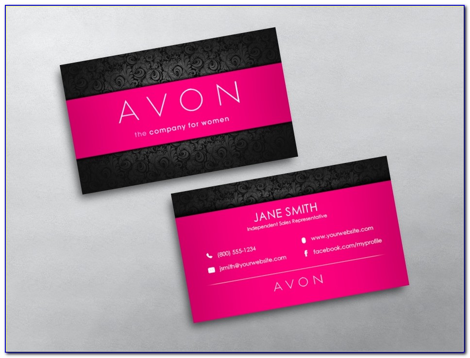 Free Business Card Templates Watercolor