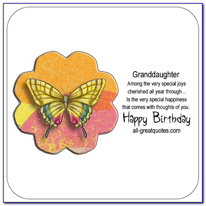 Free Email Birthday Cards For Granddaughter