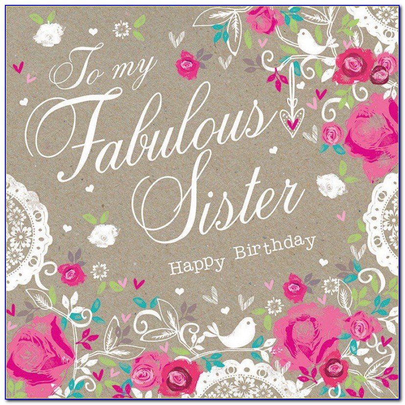 Free Facebook Birthday Cards For Sister