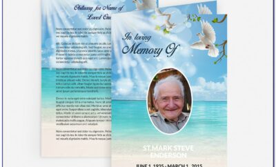 Free Funeral Card Templates Download