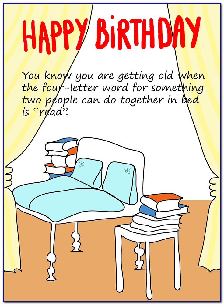Free Funny Printable Birthday Cards For Wife
