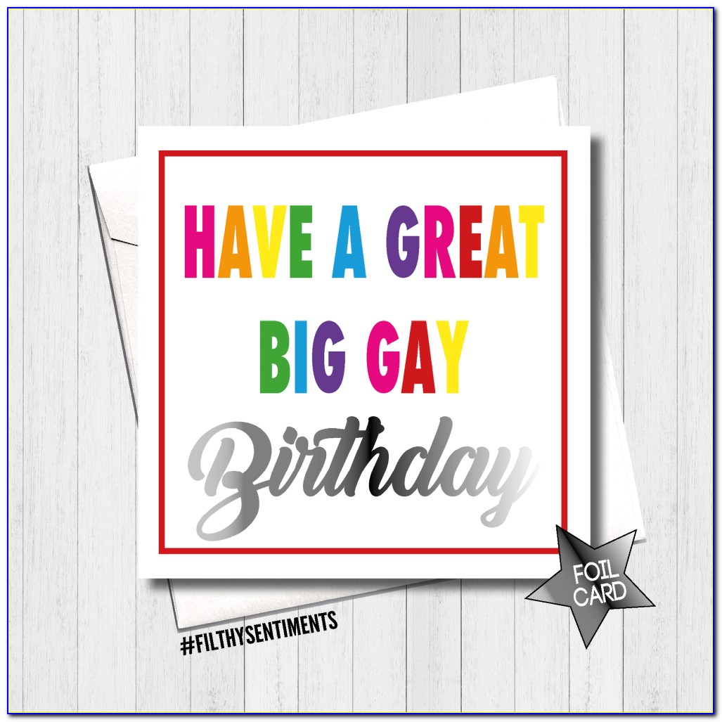 Free Gay Email Birthday Cards