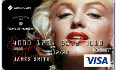 Free Marilyn Monroe Debit Cards