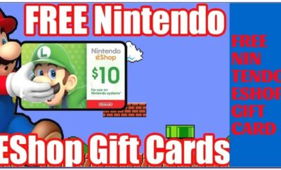 Free Nintendo Gift Cards Codes