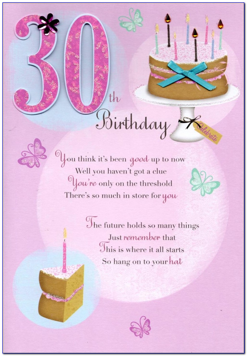 Free Online 30th Birthday Cards