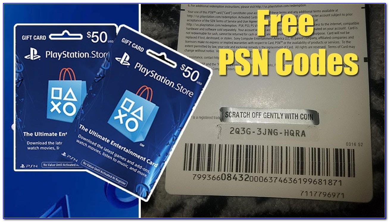 Free Playstation 4 Gift Cards No Human Verification