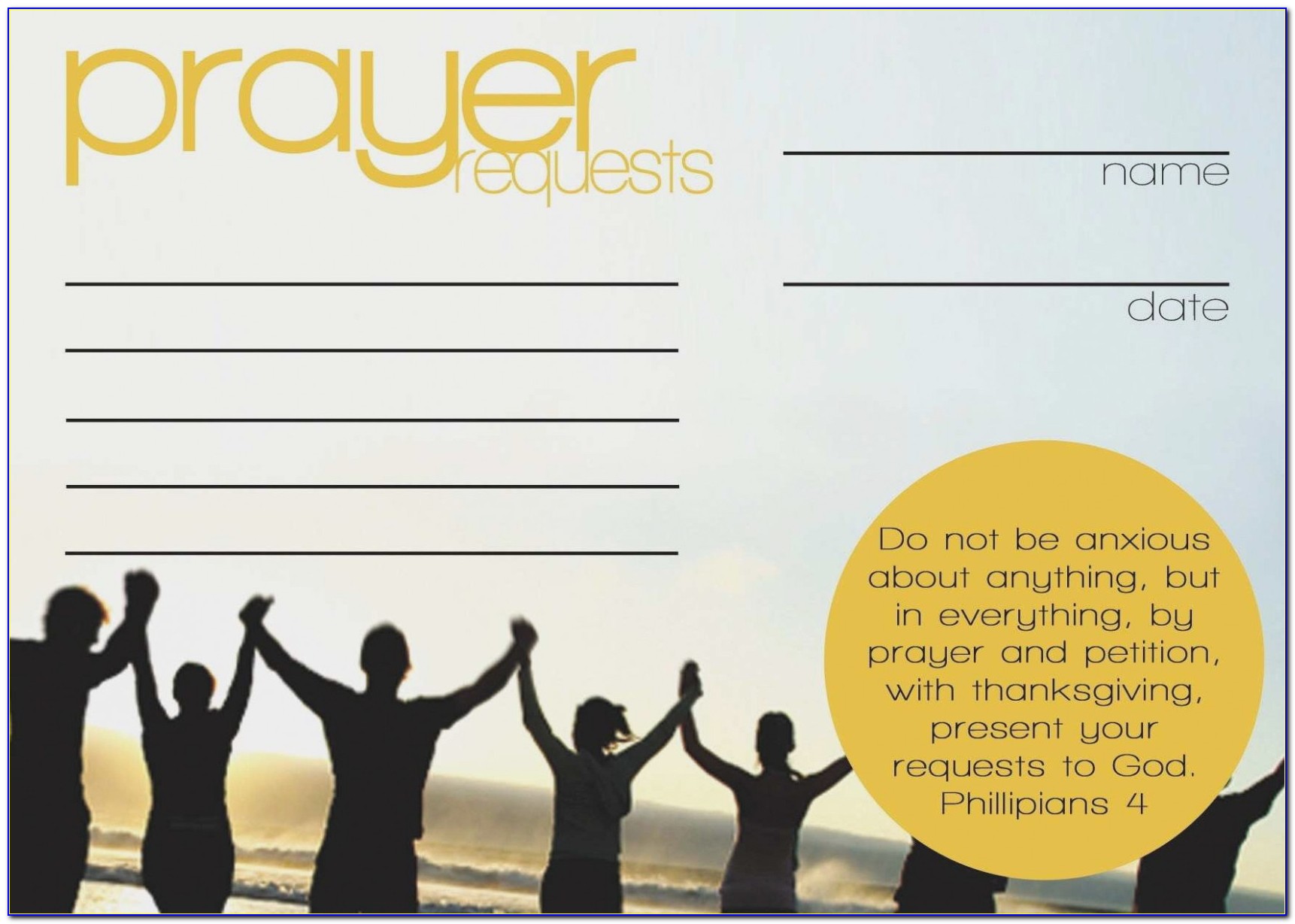 Free Prayer Card Templates