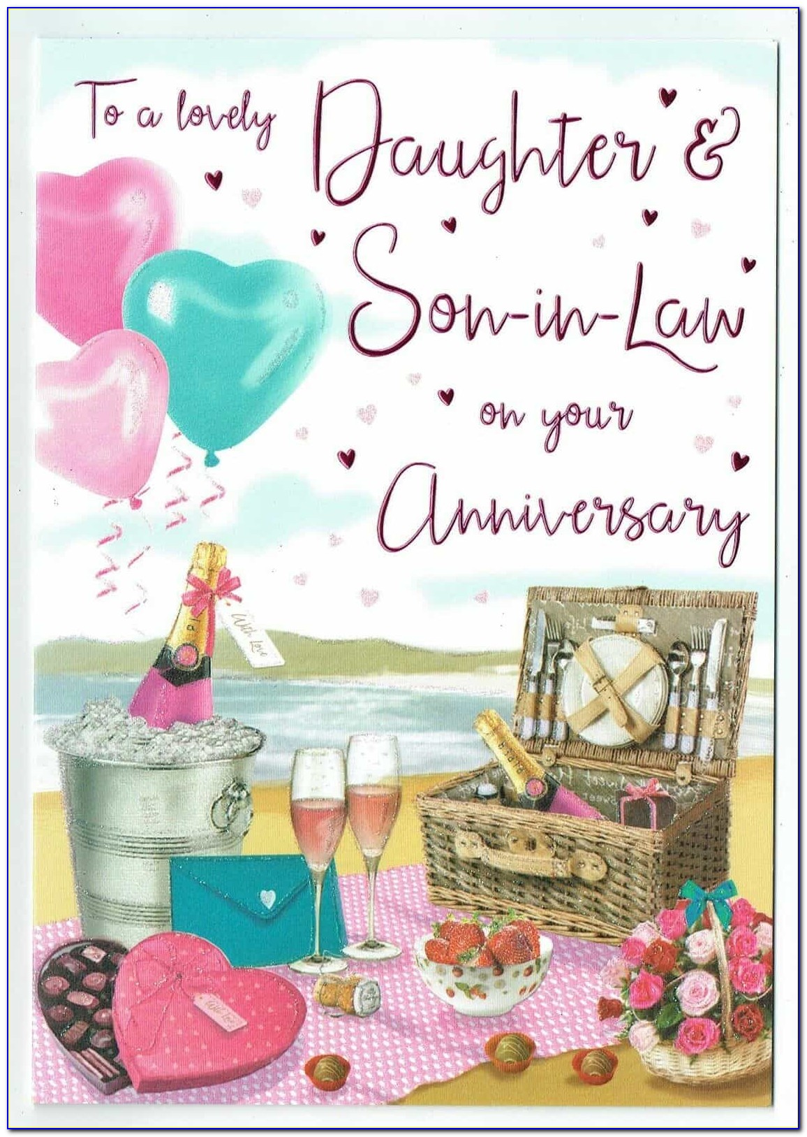 Free Printable Anniversary Cards For Daughter And Son In Law