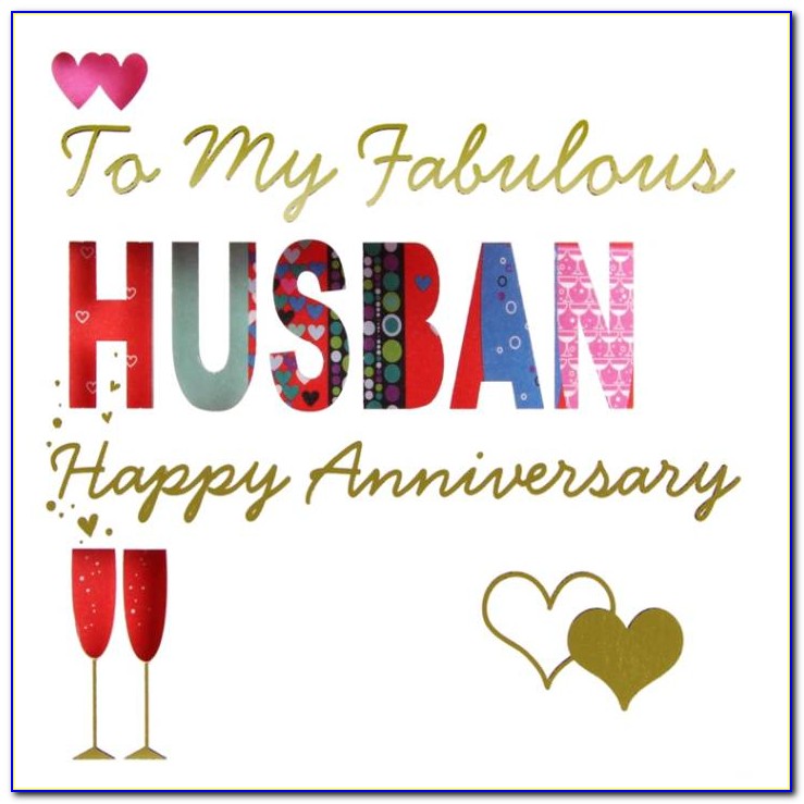 Free Printable Anniversary Cards For My Husband