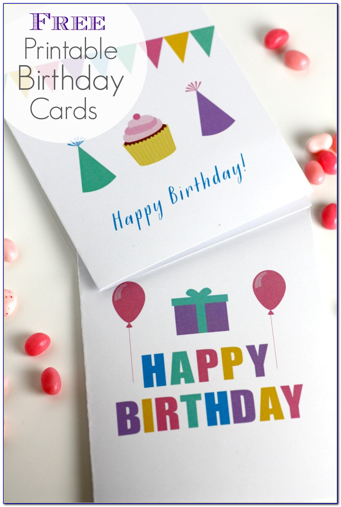 Free Printable Birthday Card Invitation Template