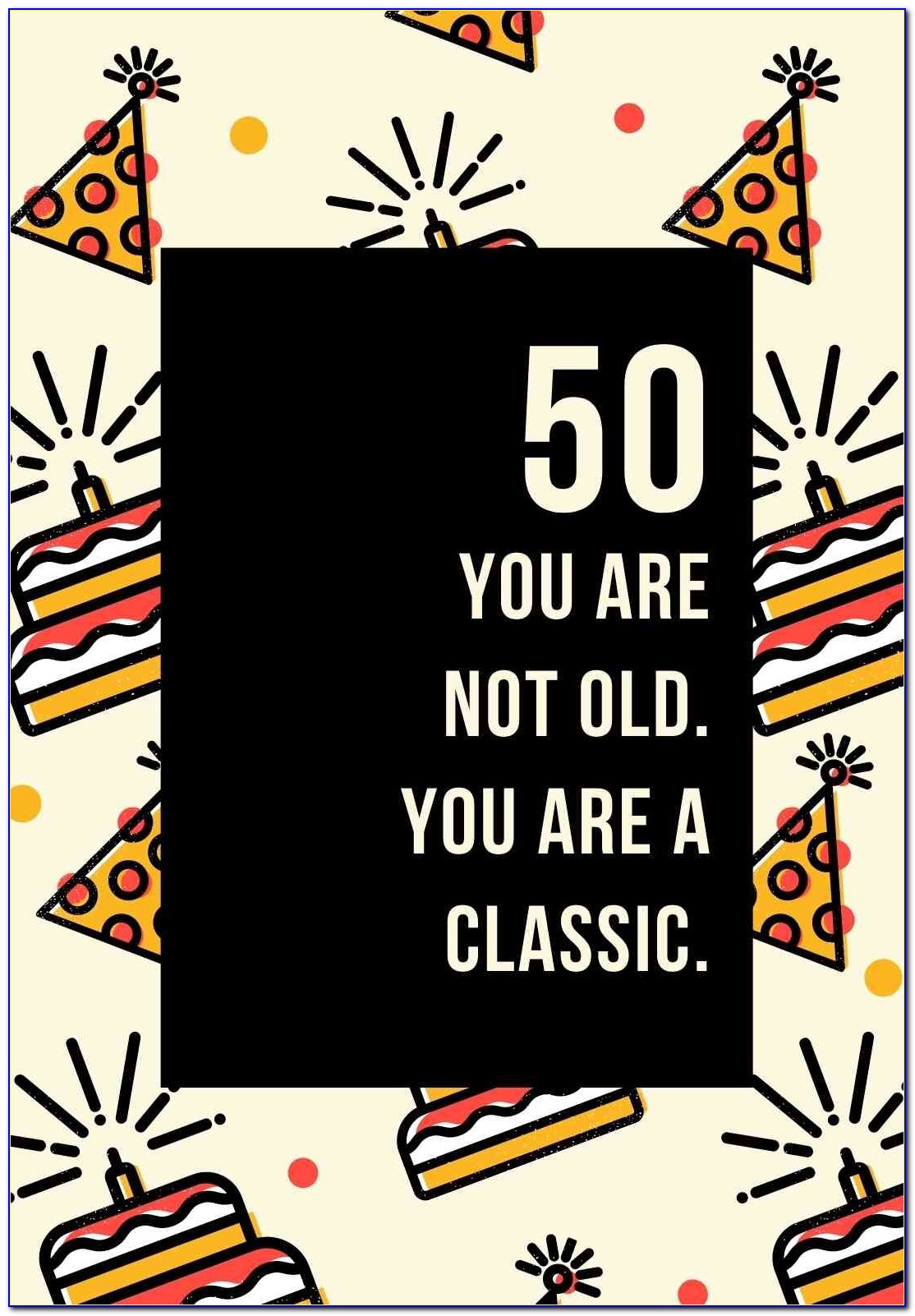 Free Printable Birthday Cards 50 Years Old