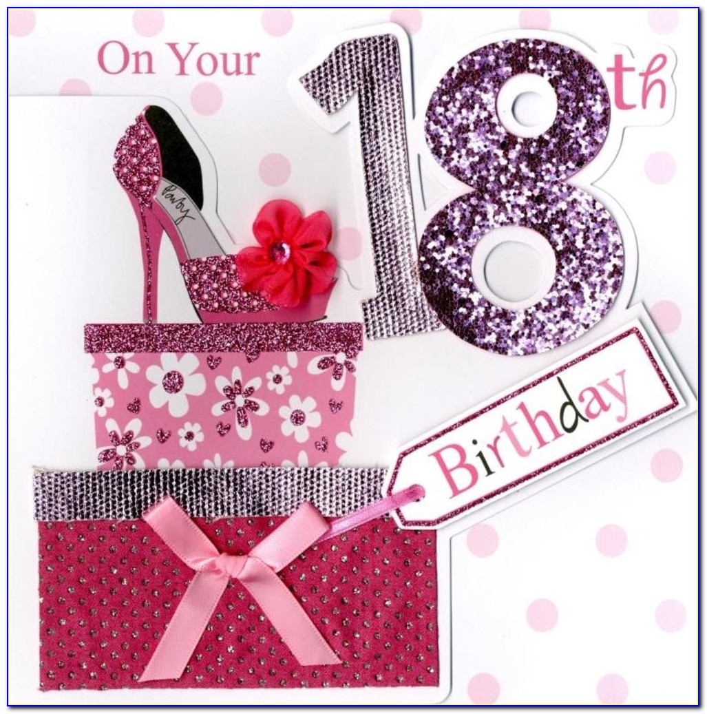 Free Printable Birthday Cards For 18 Year Old