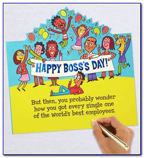 Funny Birthday Cards For Boss From Staff