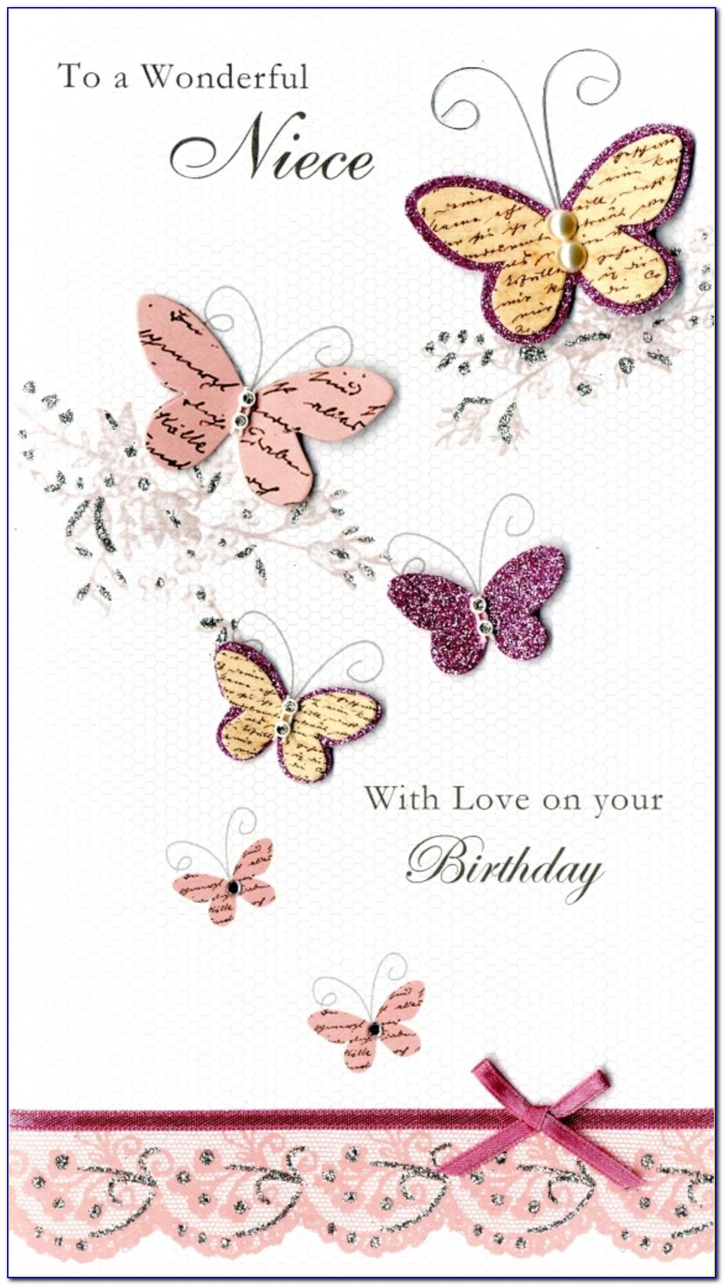Free Printable Birthday Cards For Niece