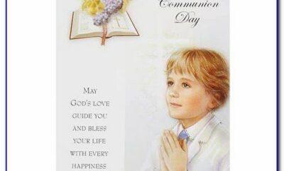 Free Printable Catholic First Communion Cards