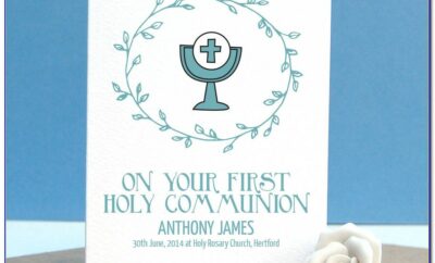 Free Printable First Holy Communion Cards