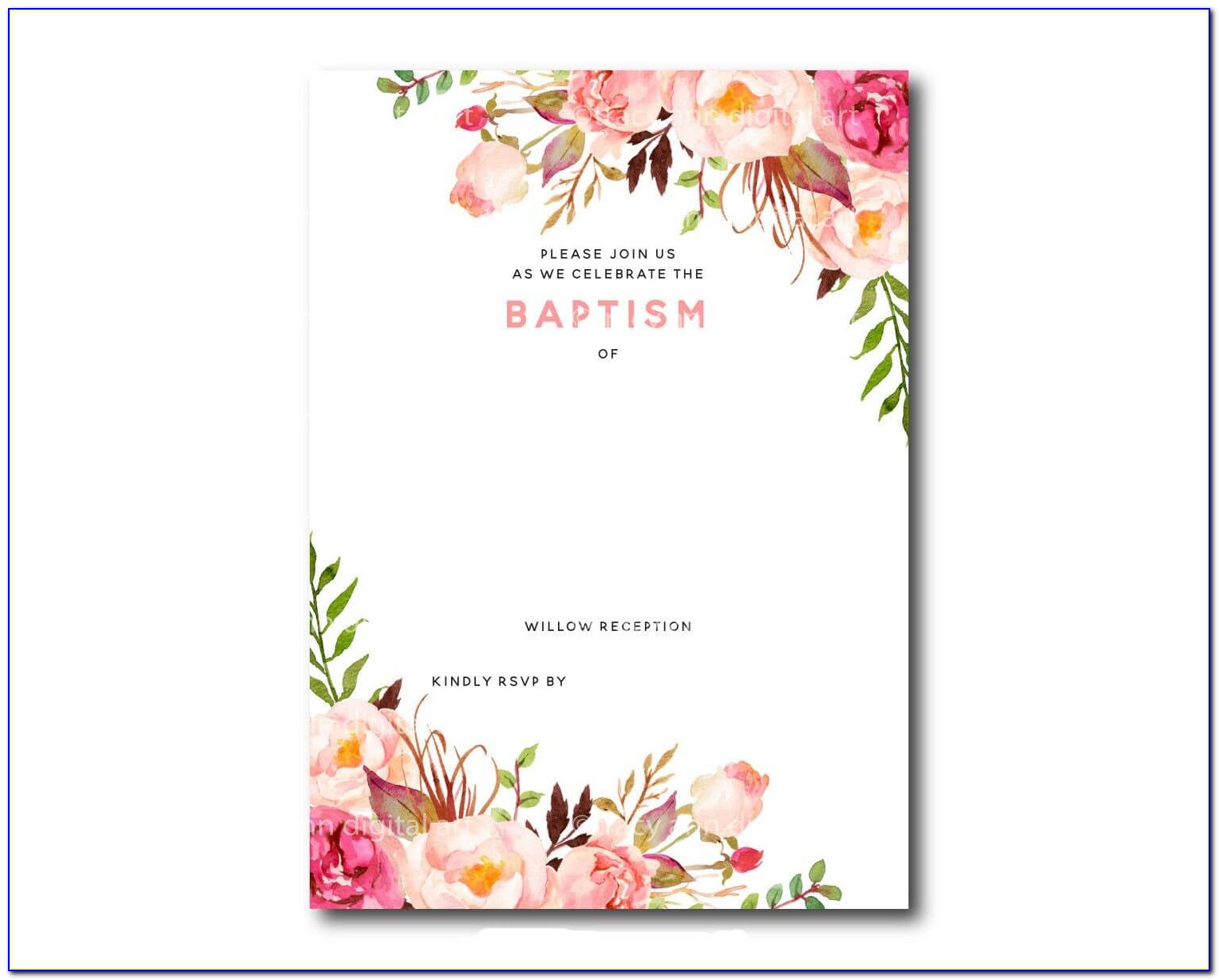 Free Printable Lds Baptism Cards