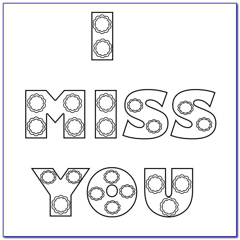 Free Printable We Miss You Cards