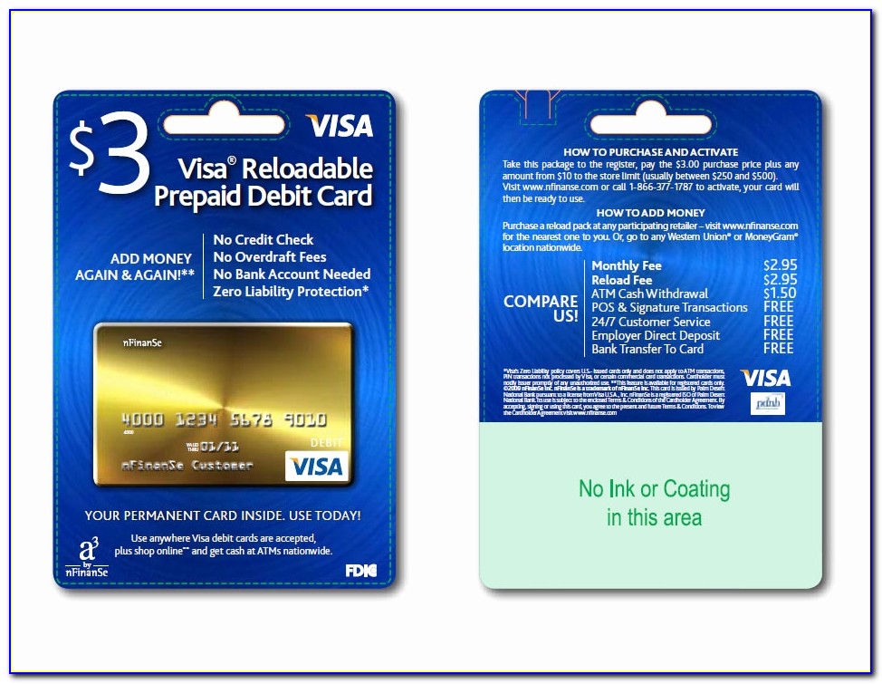 Free Reloadable Prepaid Cards With No Fees