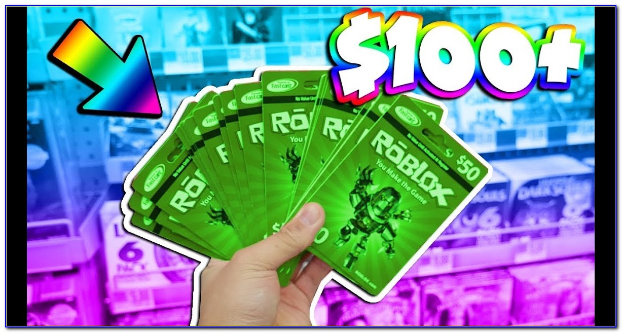 Free Robux Cards 2020