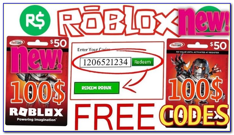 Free Robux Cards Not Used
