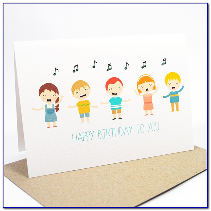 Free Singing Happy Birthday Email Cards