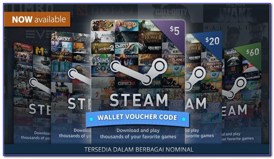 Free Steam Wallet Gift Card Giveaway