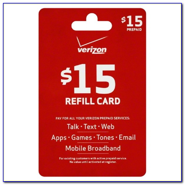 Free Verizon Prepaid Refill Card Numbers