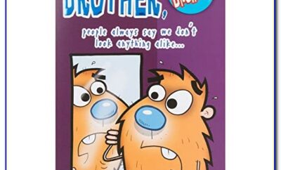 Funny Brother Birthday Cards Printable