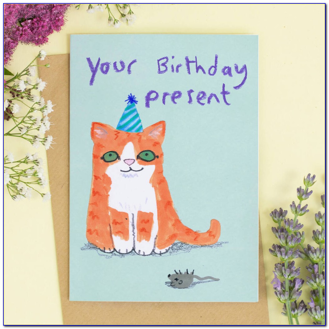 Funny Cat Birthday Cards Free
