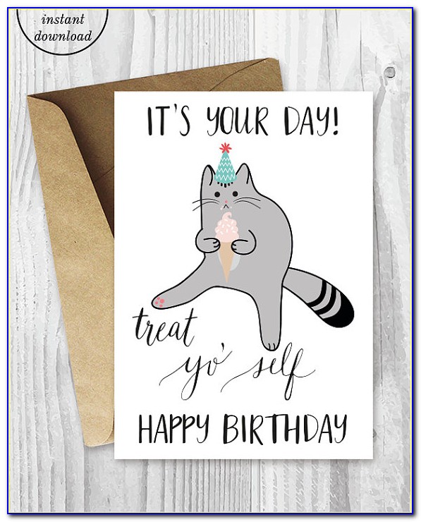 Funny Cat Birthday Cards Online